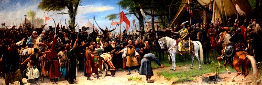 Conquest (Settlement of the Magyars in Hungary) by Mihály Munkácsy