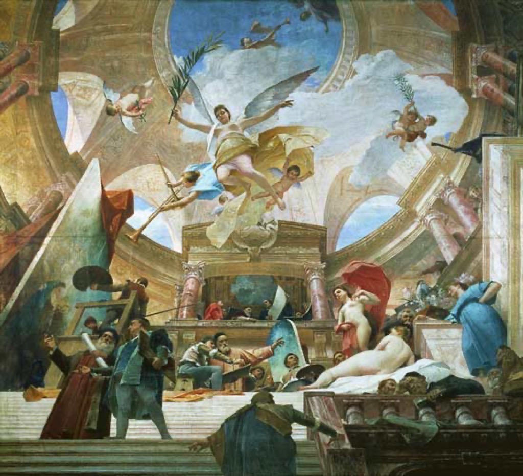 Apotheosis of the Renaissance by Mihály Munkácsy