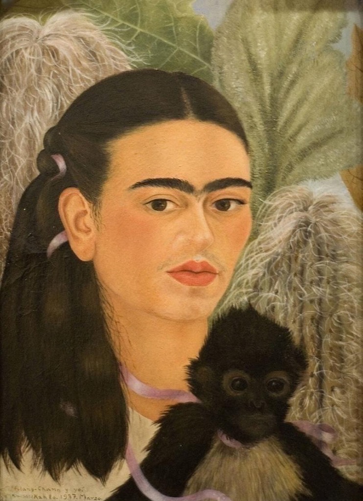 Fulang-Chang and I by Frida Kahlo
