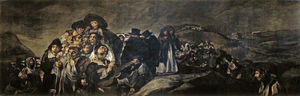 A Pilgrimage to San Isidro by Francisco Goya