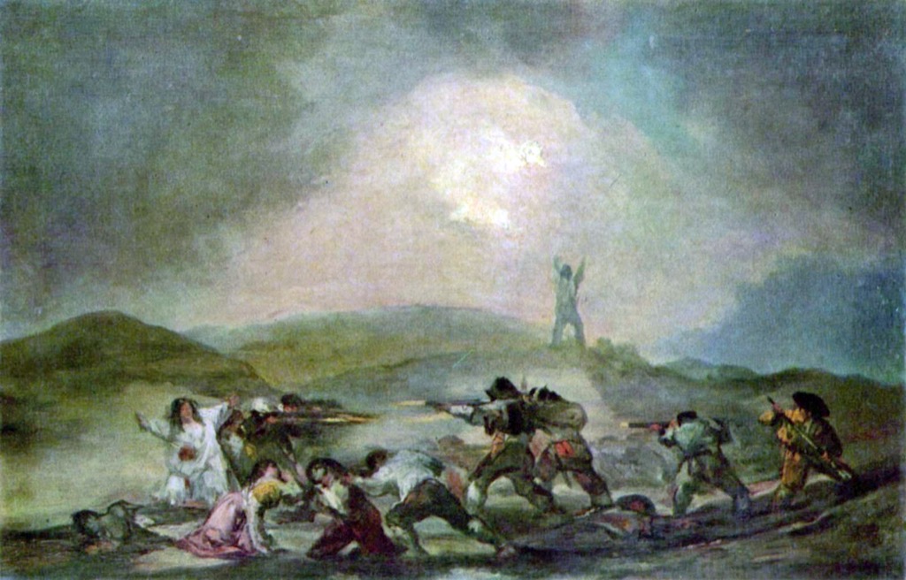 A Scene from the Spanish War of Independence by Francisco Goya