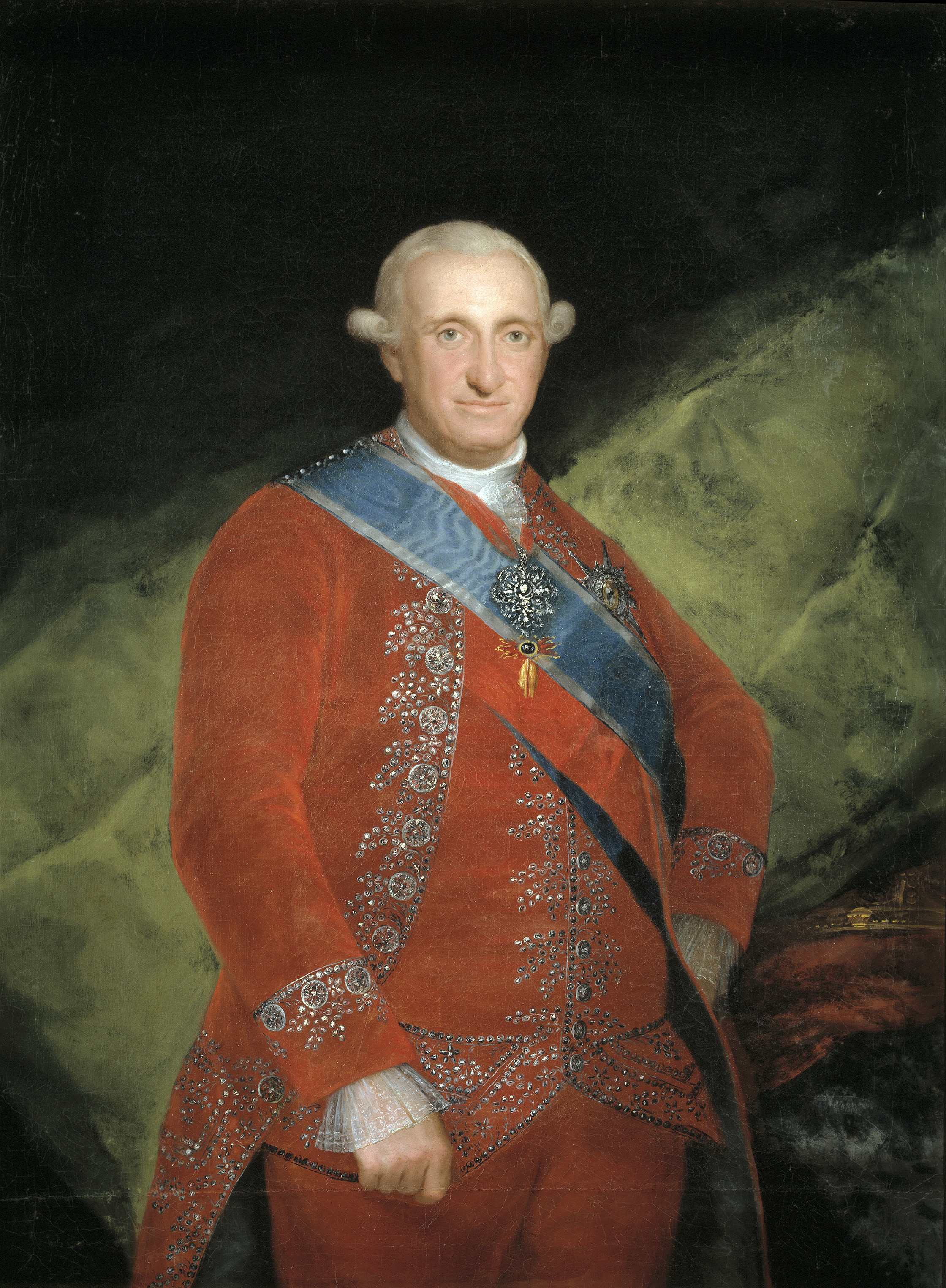 Charles IV in Red by Francisco Goya