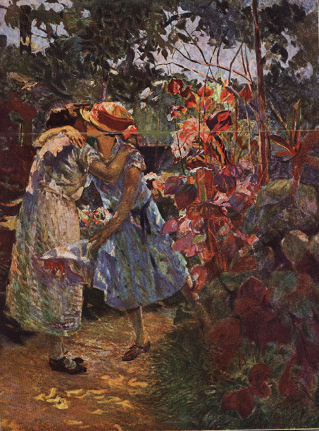 A visita by Eliseu Visconti
