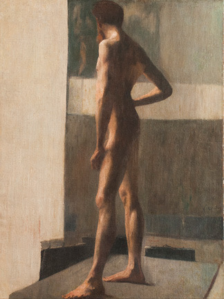 Nu masculino de pé by Eliseu Visconti