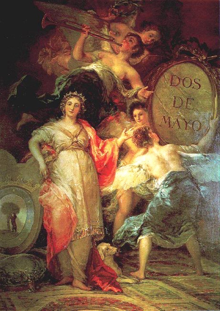 Allegory of the City of Madrid by Francisco Goya