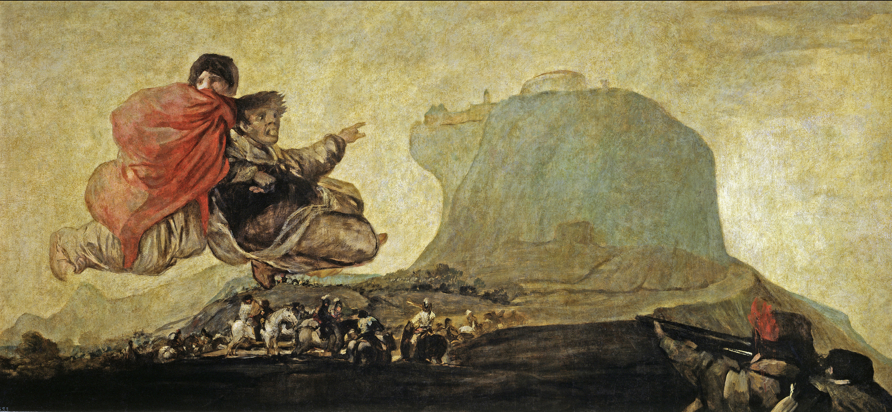 Asmodea by Francisco Goya