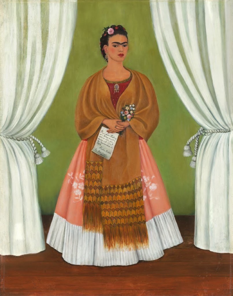 Self-Portrait Dedicated to Leon Trotsky by Frida Kahlo